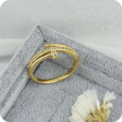 Cartier Double Nail Ring