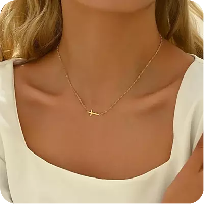 Minimalist Cross Necklace