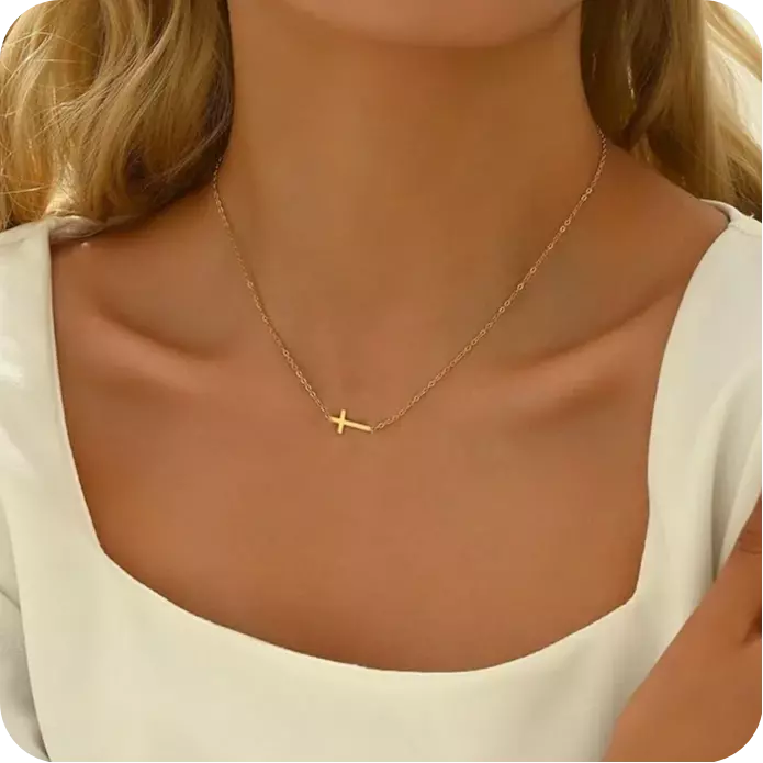 Minimalist Cross Necklace