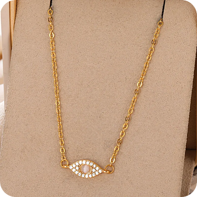 Delicate Evil Eye Necklace