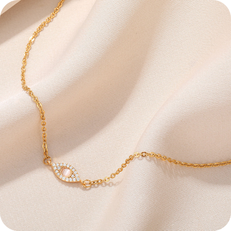 Delicate Evil Eye Necklace