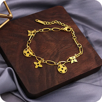 Louis Vuitton Flowers Bracelet