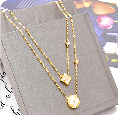 Louis Vuitton Double Necklace