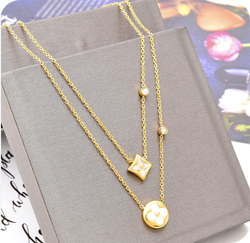 Louis Vuitton Double Necklace