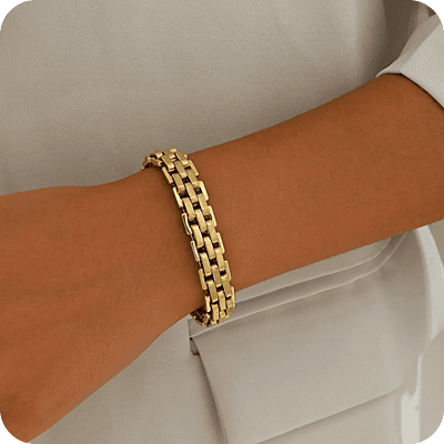 Classic Watchband Style Bracelet