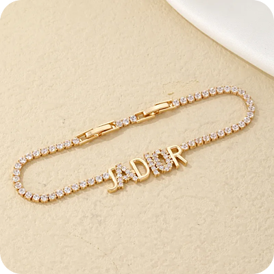 Dior Tennis Bracelet