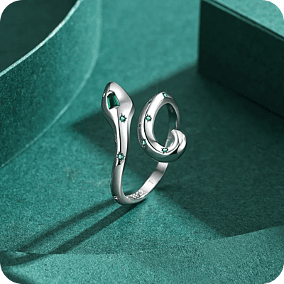 Snake Eyes Ring