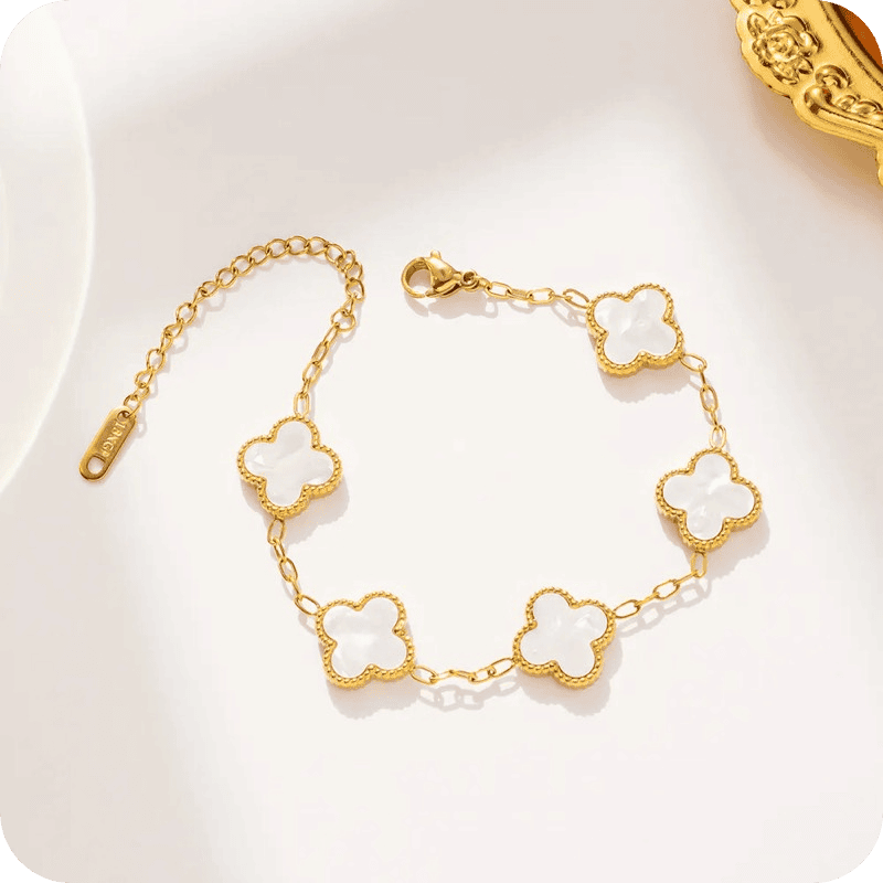 White Clover Bracelet